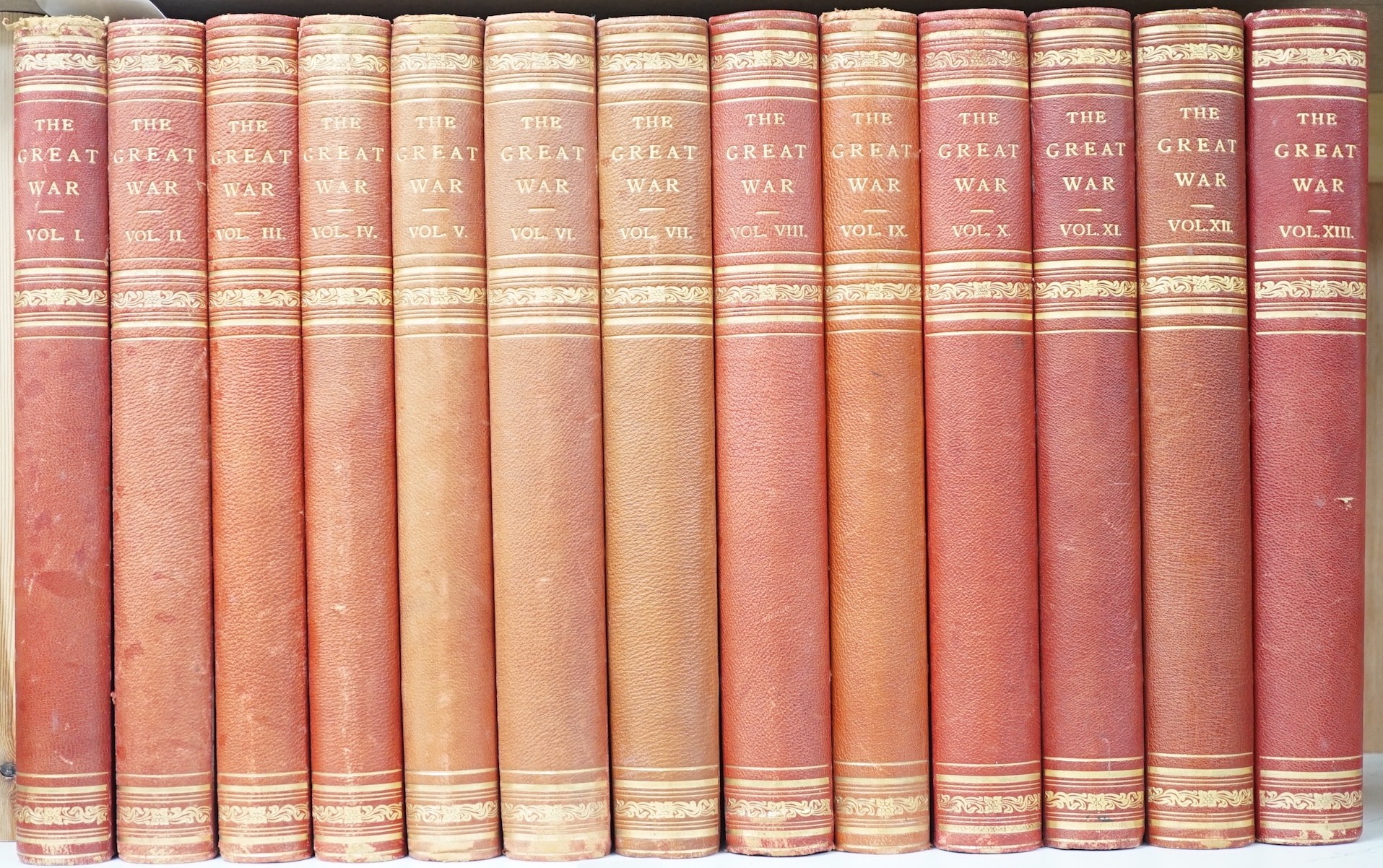 Wilson, H.W. and Hammeston, J.A. (Editors) - The Great War, 13 vols, Amagamated Press, 1916-19